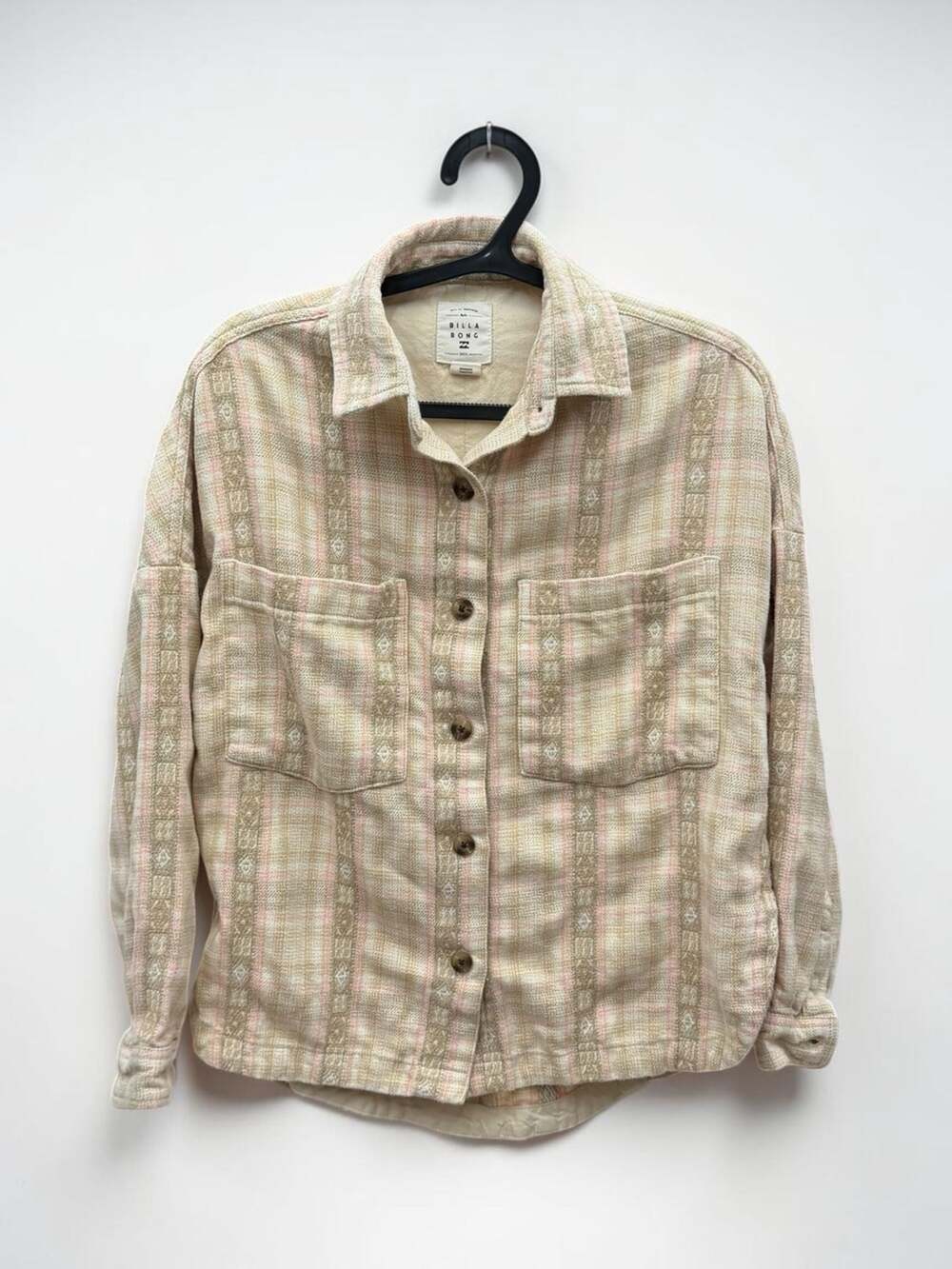 Billabong Womens Saltwater‎ Tides Plaid Shacket